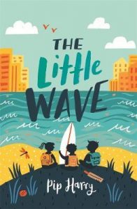 Book cover for the little wave by Pip Harry, winner of young readers category 