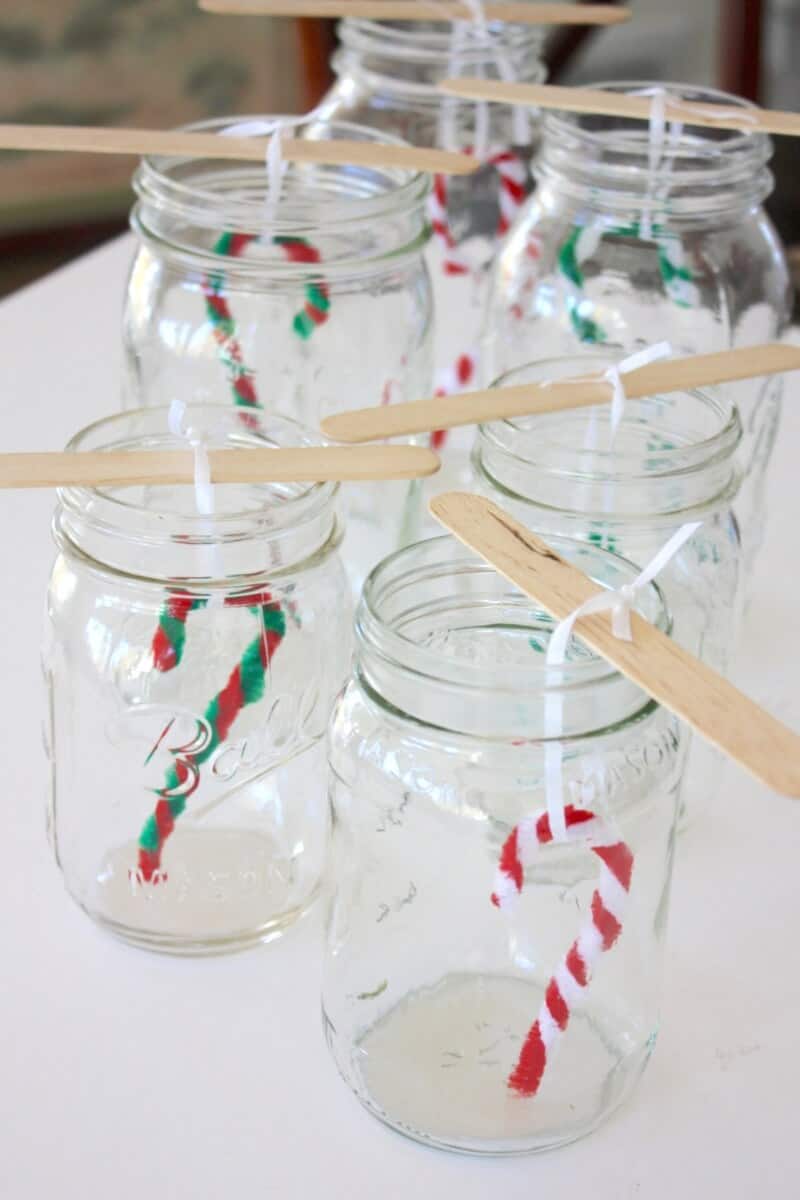 Crystal Candy Canes - STEAM Christmas Activities