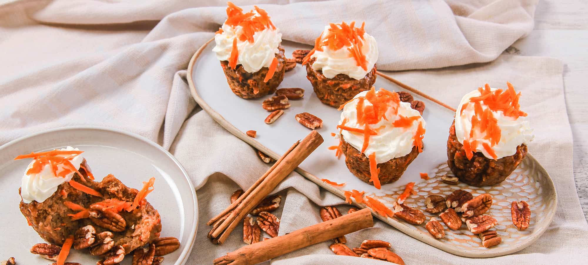 Lakanto Easter Carrot Cupcakes