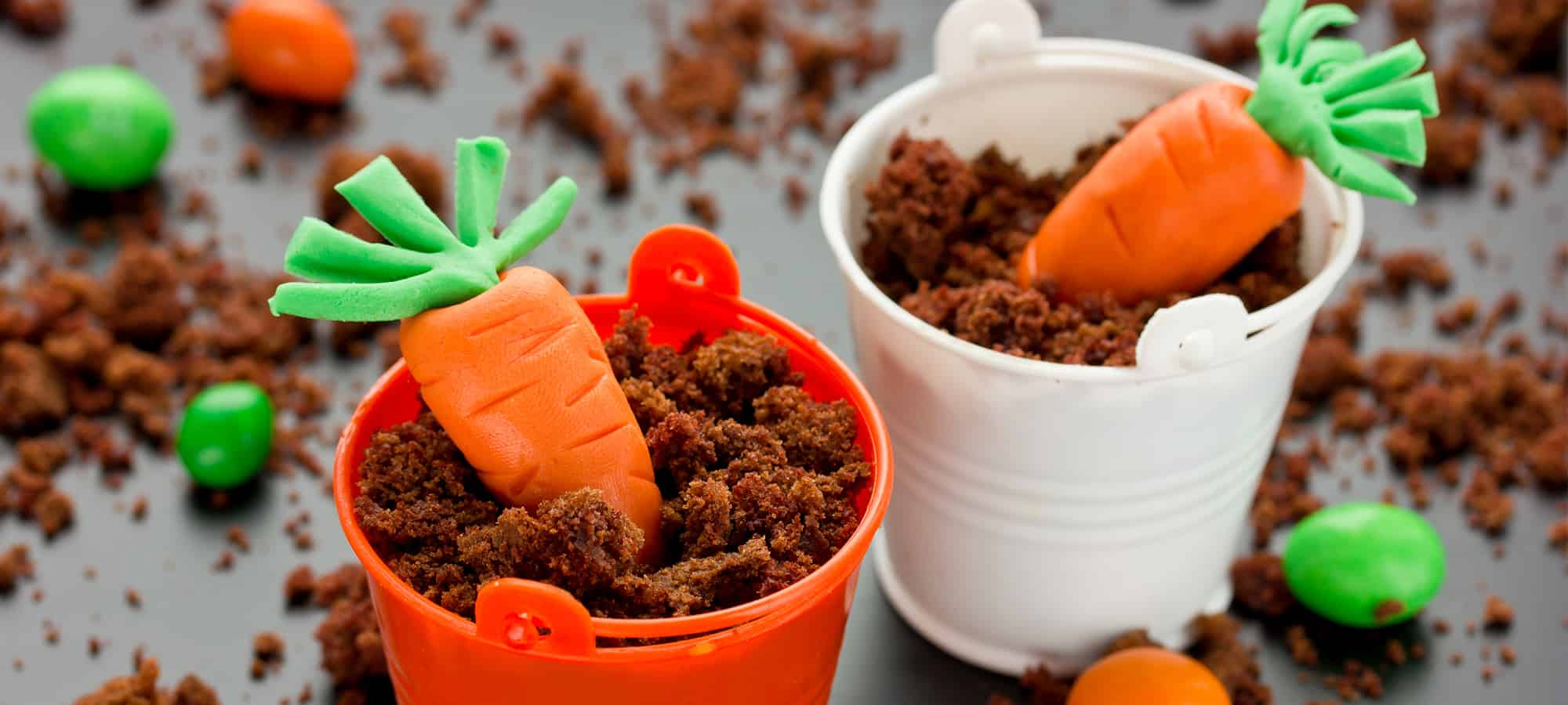 Carrot Cake Garden Buckets – Easter Recipes