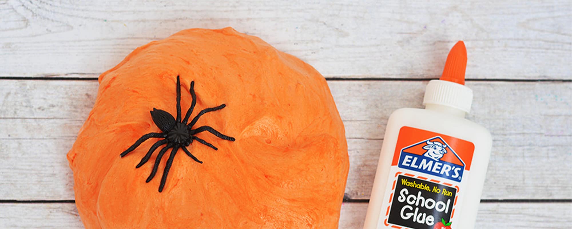 Halloween Craft – Fluffy Pumpkin Slime