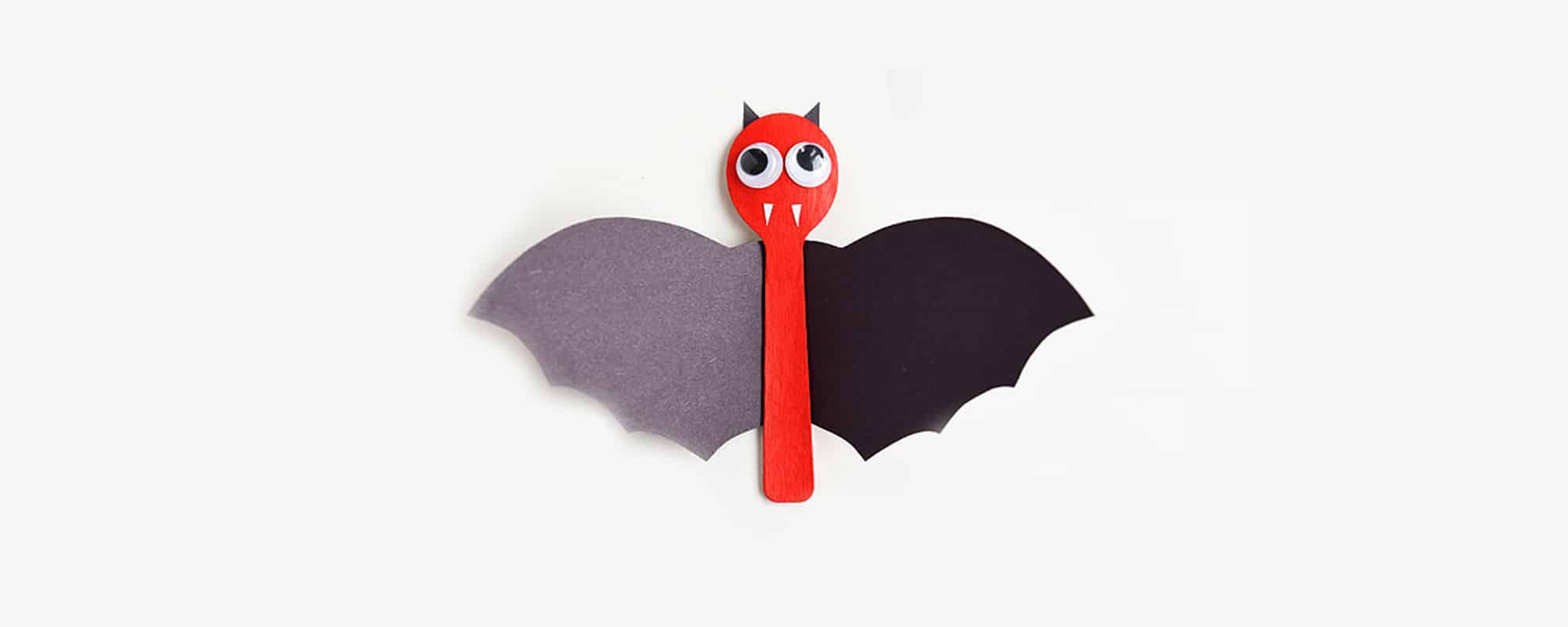 Halloween Craft – Spoon Bats