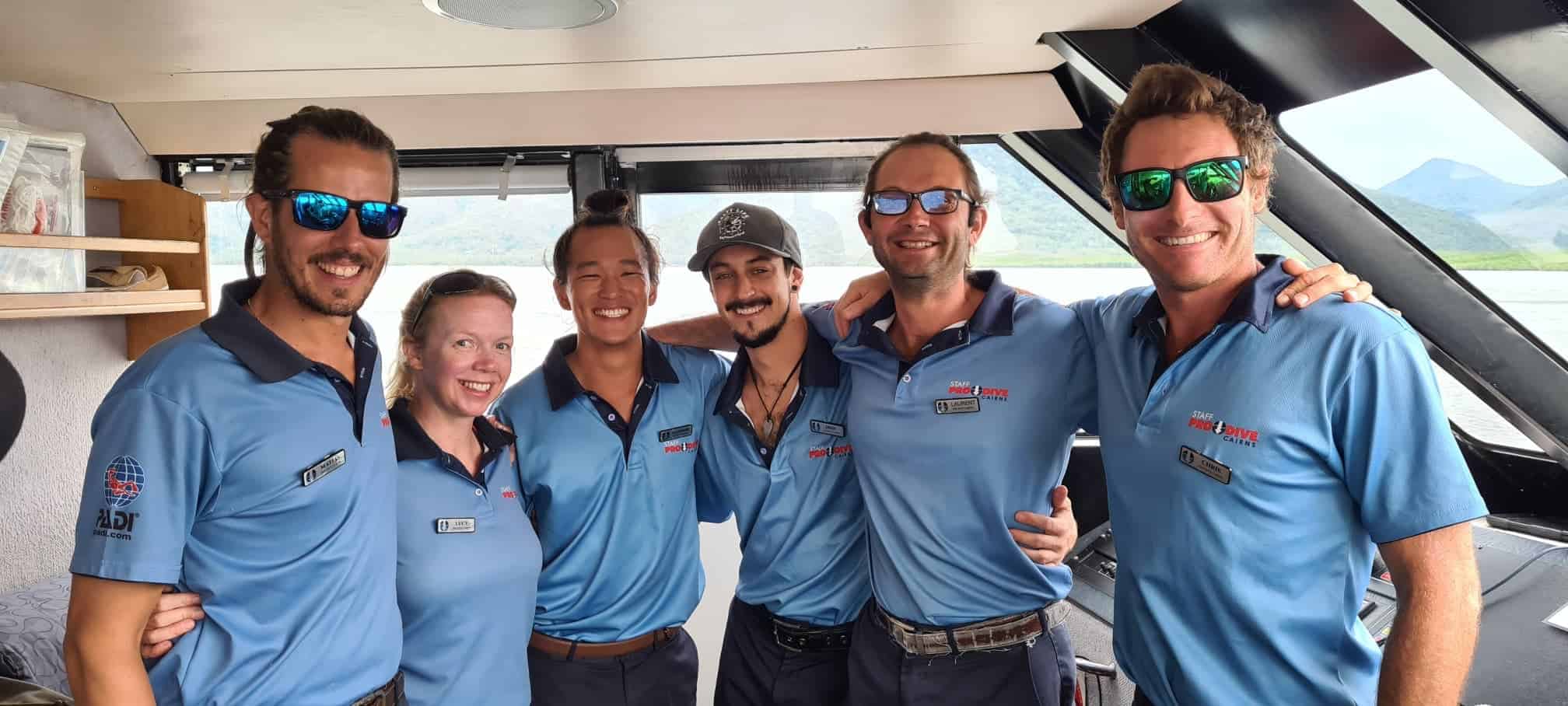 Pro Dive Cairns Team