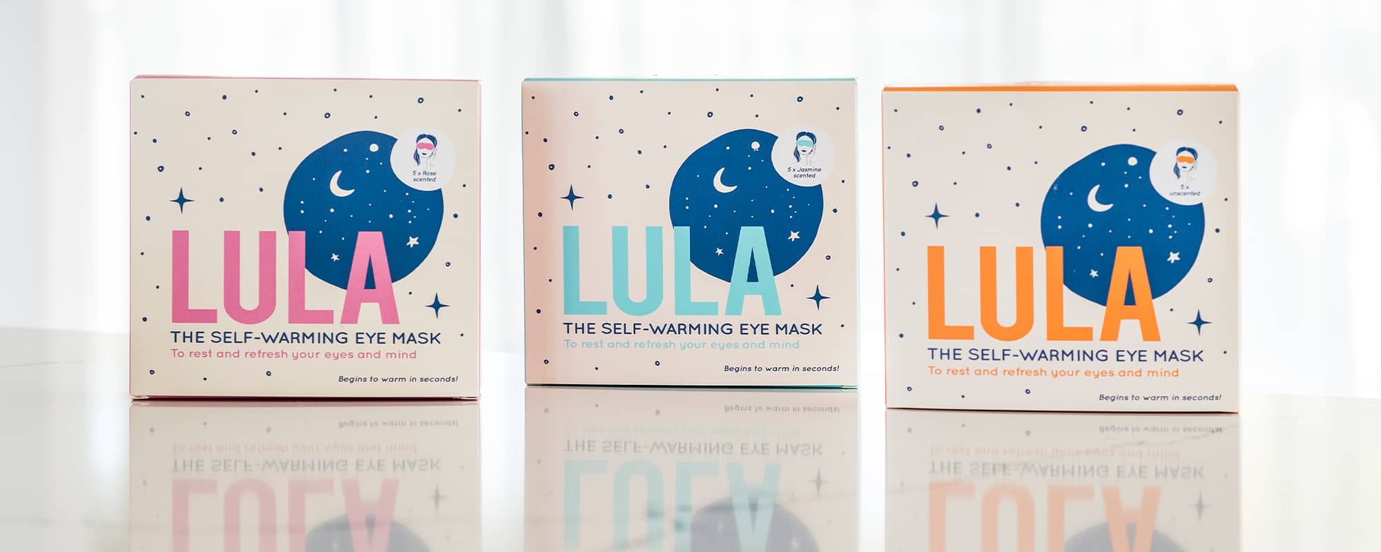 WIN a Pack of Lula Self Warming Eye Masks