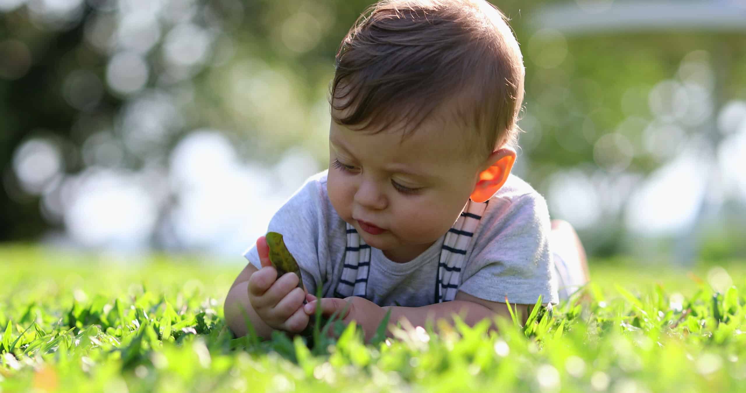 Why Nature Play is Important for Babies and Toddlers